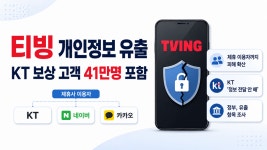 [이슈] 티빙 개인정보 유출 일파만파…KT 보상 고객 41만명도 포함