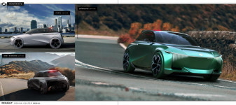 르노삼성 디자인 전기차 공개?…바카라 콘셉트 눈길