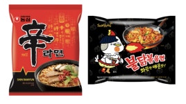 농심 신라면·삼양 붉닭볶음면, 美 요리 전문지가 픽한 최고의 라면