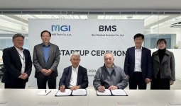 비엠에스, 中 의료기기 업체 MGI 체험 센터 오픈