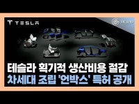 [영상] 테슬라 차세대 차량 조립 방식 '언박스', 어떤 모습?