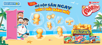오리온, 베트남에 도라에몽 콜라보 2탄 론칭…동심 마케팅↑