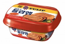 농심, 덴마크 통조림 햄 튤립햄 숯불갈비맛 출시