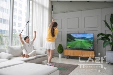 골프존, 가정용 골프 시뮬레이터 비전홈 크라우드 펀딩 진행