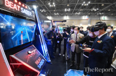 [포토] 디지털미디어테크쇼 찾은 김동연