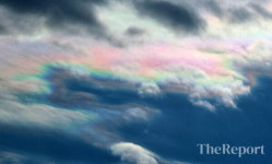 [포토] 구름속 무지개 채운현상