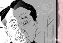 [이용호의 만평직썰] 시장님, 청소 일정이라...