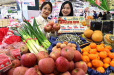 [포토]하나로마트 알뜰 구매하세요···농·축산물 쿠폰·수산대전