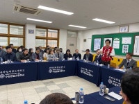 방문규 모든 팔달지역 도보통학할 수 있는 중학교 학군 만들겠다