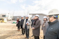 이재준 시장, 황구지천 공공하수처리시설 현장 점검 나서