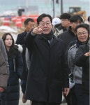 정명근 화성시장, 동탄1·2신도시 연결도로 현장 점검