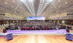 세계평화통일가정연합은 상록수, 중고생 1200명 성화열기 후끈 