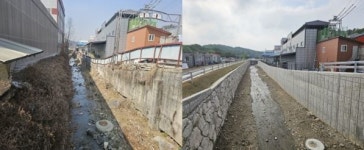 경기도, 남양주 용정천 수해상습지 0.96㎞ 구간 공사 마쳐