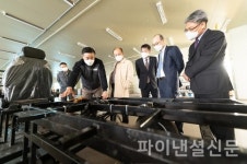 임용택 전북은행장, 중소기업 현장 경영...애로사항 직접 상담