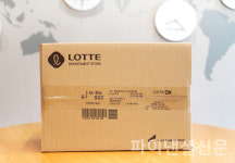 롯데글로벌로지스, 운송장 없는 택배 시행... 박스 테이프에 정보 인쇄