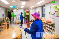 용산구, 7일과 8일 지역 내 어린이집 1188곳에 방역물품 전달