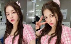 브레이브걸스 유정, 물오른 미모...매일이 리즈 갱신