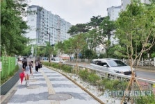충남 천안시, 학교 앞 자녀안심 그린숲 조성 완료