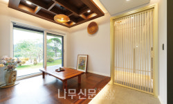 간살도어 한실의 정취가 있는 충북 제천 모던주택