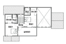 지붕 모양이 거실 안으로 들어온 집, 초록 잔디 마당 넓은 용인 단독주택