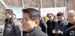 [현지 르포] 성주 사드기지 찾아간 김문수 자유통일당 대표 