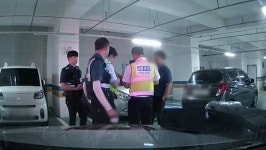 부산 경찰, 공조 추격 끝에 음주운전 운전자 검거
