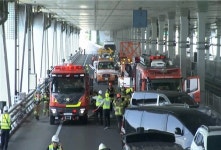 2015년 영종대교 106중 추돌사건 기억하나...인천시, 유사 사고 대응 훈련으로 대통령상