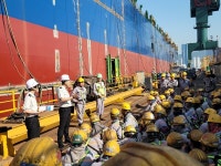 항만소방, HJ중공업 근로자 대상 찾아가는 안전교육 실시