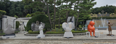 국내 최대 크리스찬메모리얼파크...추석연휴 추모객 위한 야외조각전 우리들의 사랑으로 개최