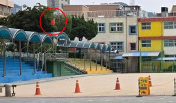 [팩트체크] 초등학교에서 태극기 대신 중공기(오성홍기)를 게양했다고?