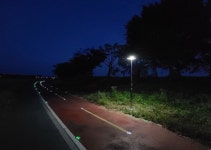 진천군, 자전거도로 사고위험지역 안전개선 시범사업 준공