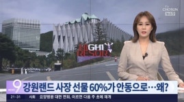 2020년 ‘안동’ 출마했다 낙선한 강원랜드 이삼걸 사장 추석 선물, 106건 중 64건 안동行 지역구 챙기기 의혹