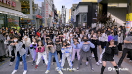 청주 성안길서 K-pop 랜덤플레이 댄스 개최