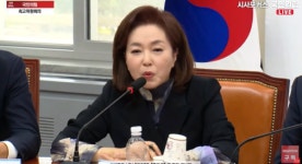 與김민전, 친한계 면전에서 