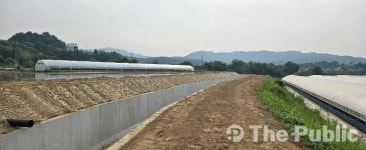 청주시, 옥산면 호죽리 항구복구 사업 완료