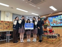 부산예술중학교, 학생 주관 예술축제 예솔축제서 사랑의 라면트리 나눔 실천