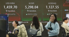 코스피, 美 훈풍에 4% 급등 5300선 코앞 마감…코스닥도 상승
