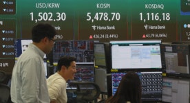 코스피, '종전 기대감' 8% 급등 5400선 회복…코스닥도 6% 급등