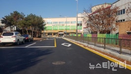 천안시, 신방동 신촌초등학교 서측 도시계획도로 개통