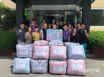 유성구 구즉동 주민자치위, 500만 원 상당의 여름이불 기탁