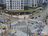 천안시, 도심권 2곳 대각선 횡단보도 설치