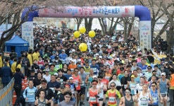 비대면 대청호 벚꽃길 마라톤 대회...5월 21일부터 17일간
