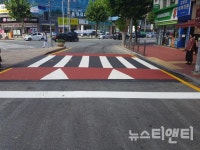 대전시, 교차로 교통섬에 고원식횡단보도 설치