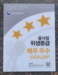 계룡시, 시장형 노인일자리사업 사업장 위생등급 매우 우수