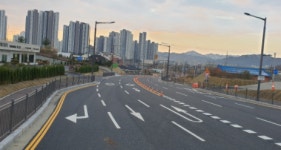 아산 도시계획도로 탕정 중로1-18호 준공