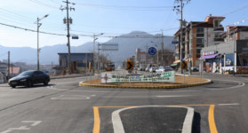 옥천군, 안전한 교통환경 조성 정책...효과 있어