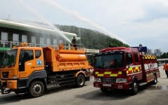 국립대전현충원, 유성소방서와 합동 소방훈련 실시