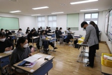 [포토] 보람고등학교 2023년도 수능 응시