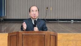 조규선 서산장학재단 이사장, 팔봉중학교 명사 초청 진로 특강 진행
