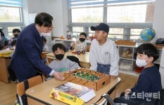 설동호 교육감, 대전보성초 새봄교실 현장 방문